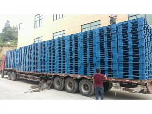 三川塑業發往駐馬店市確山1412雙面托盤